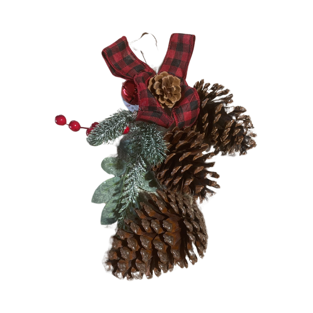 Decorazioni di natale Pendente con pigne h. 13 cm – SaroDesign